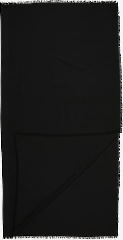 Écharpe 'Ledonia' BOSS en noir : devant