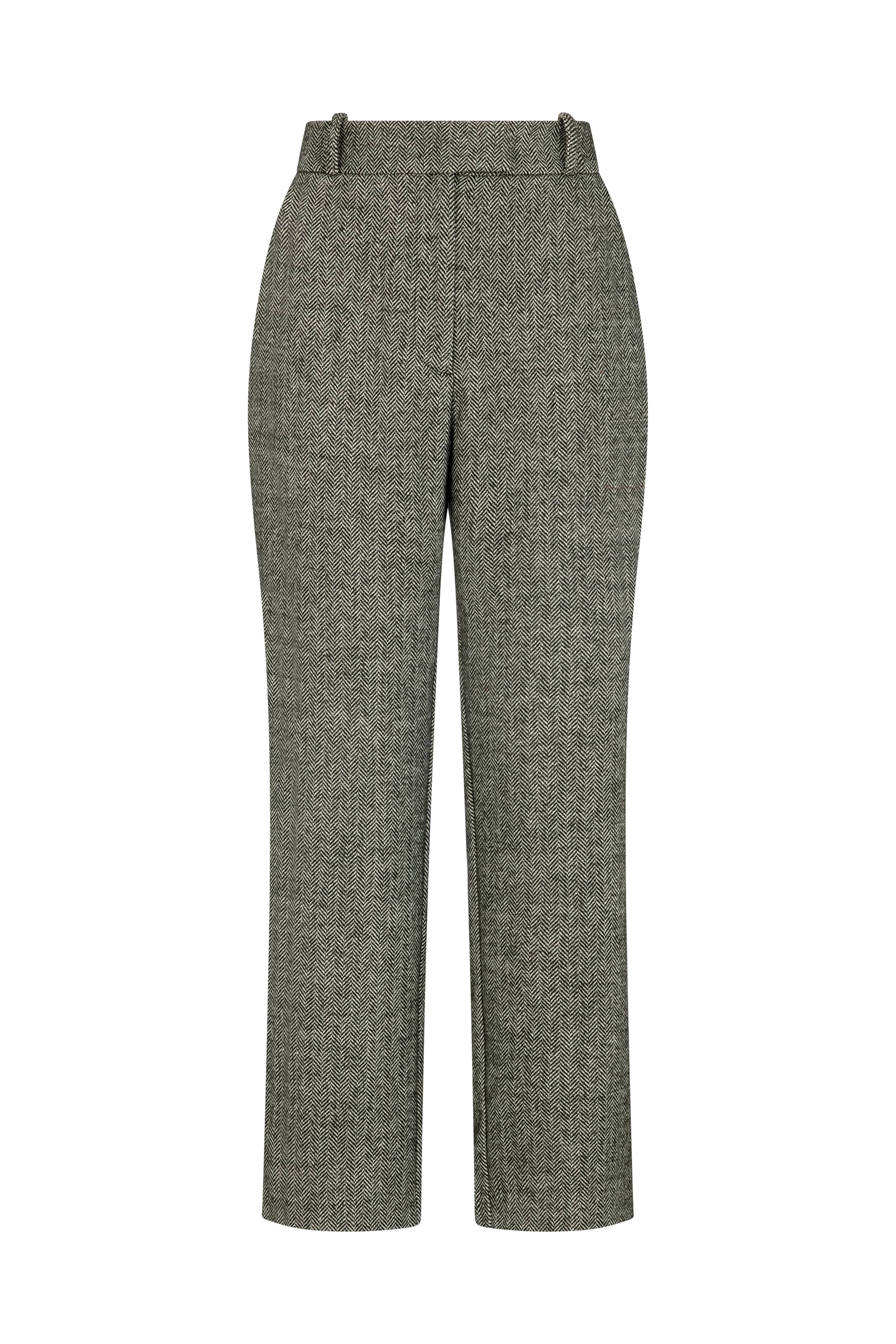 lily and lionel Regular Chino trousers 'Pandora' in Grey: front