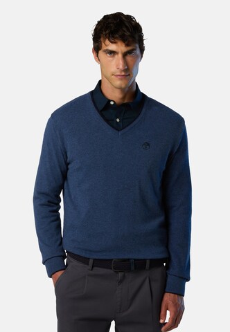 Pull-over North Sails en bleu : devant