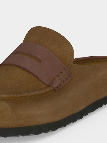 BIRKENSTOCK Pantoletter 'Naples' i brun