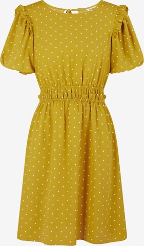 Robe d’été 'Poipi' NAF NAF en jaune : devant