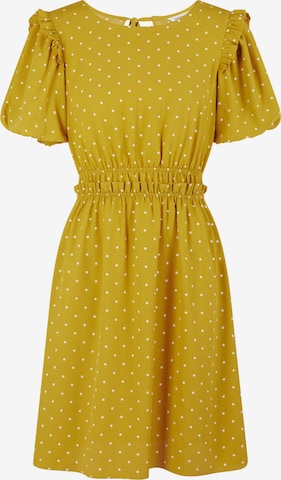 Rochie de vară 'Poipi' de la NAF NAF pe galben: față