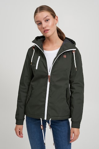 Oxmo Between-Season Jacket 'Tilda' in Green: front