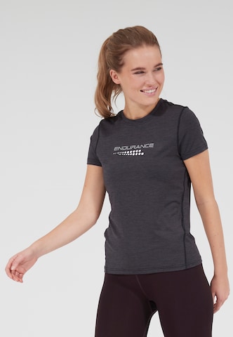 ENDURANCE Performance Shirt 'Shelia' in Grey: front