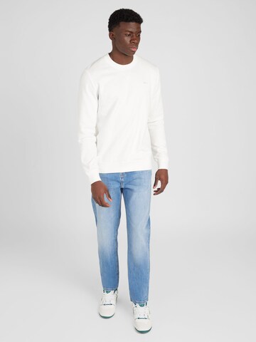 Sweat-shirt s.Oliver en blanc