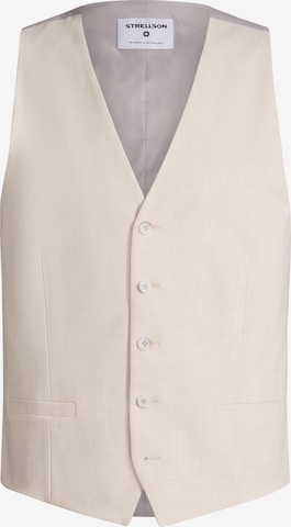 STRELLSON Bodywarmer ' Ves ' in Beige: voorkant