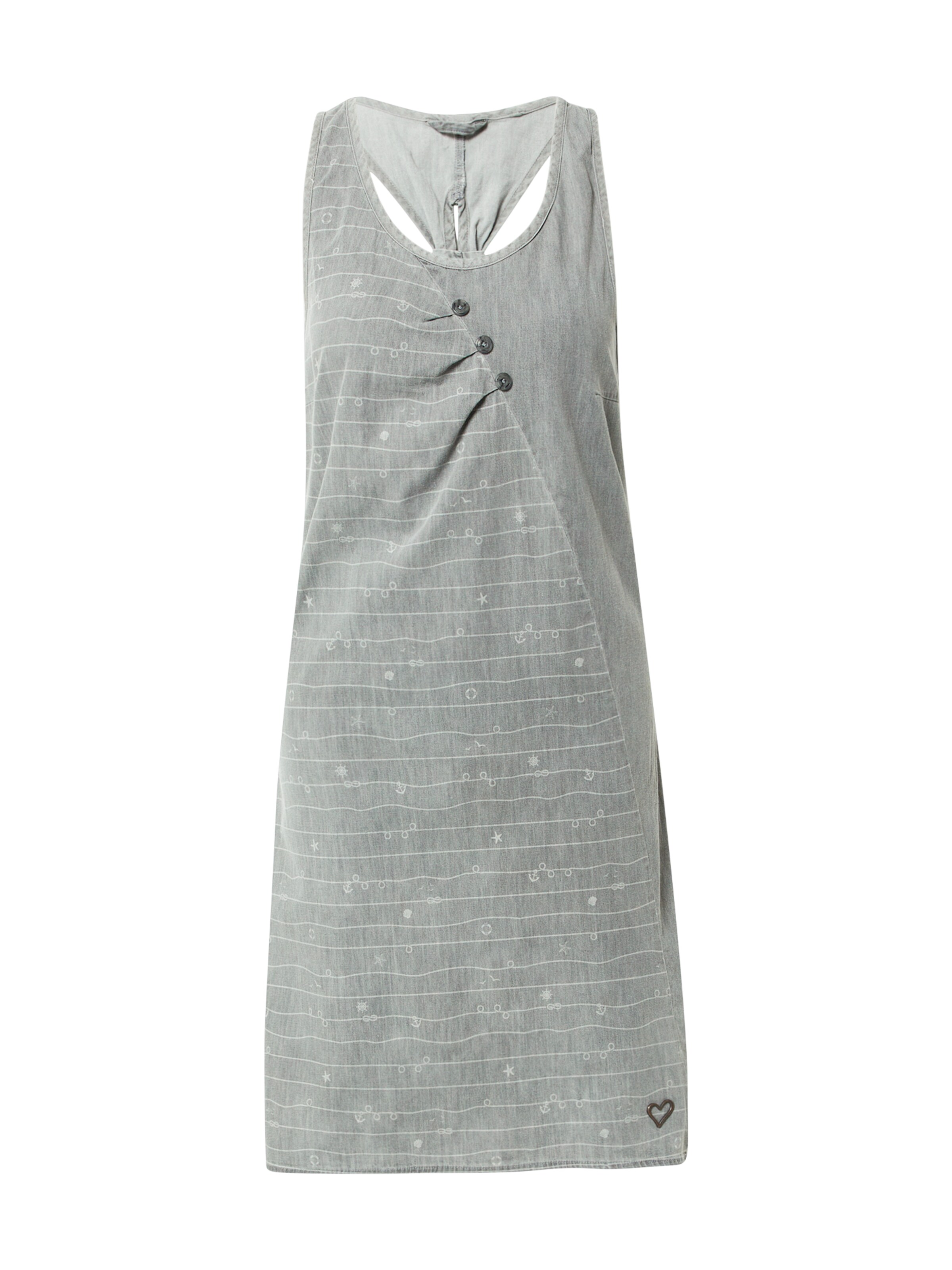 alife &amp; kickin Свободный крой Платье &#x27;CameronAK&#x27; в Серый: спереди