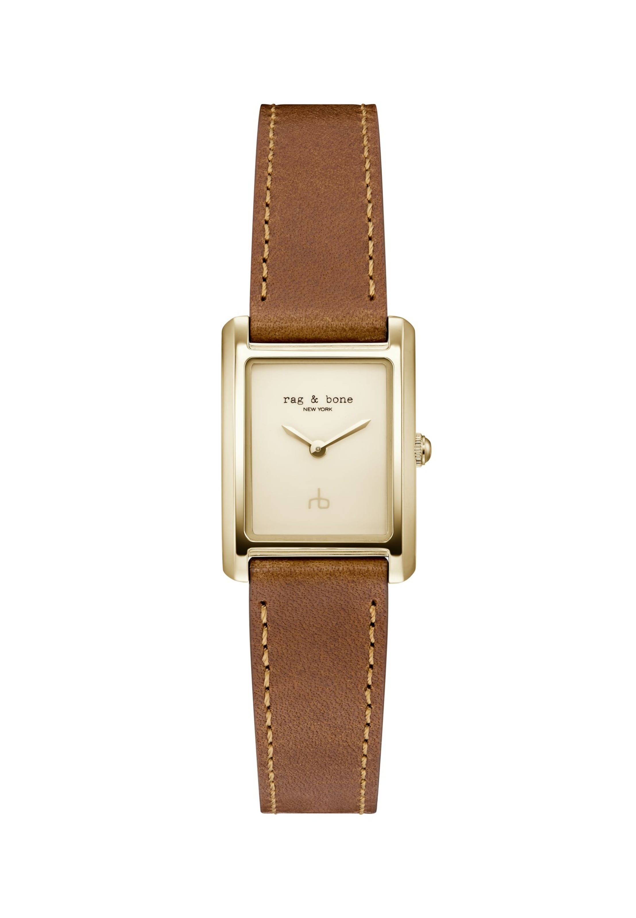 rag & bone Analog Watch ' Brynn ' in Brown: front