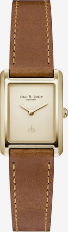 rag & bone Analoguhr ' Brynn ' in Braun: Vorderseite