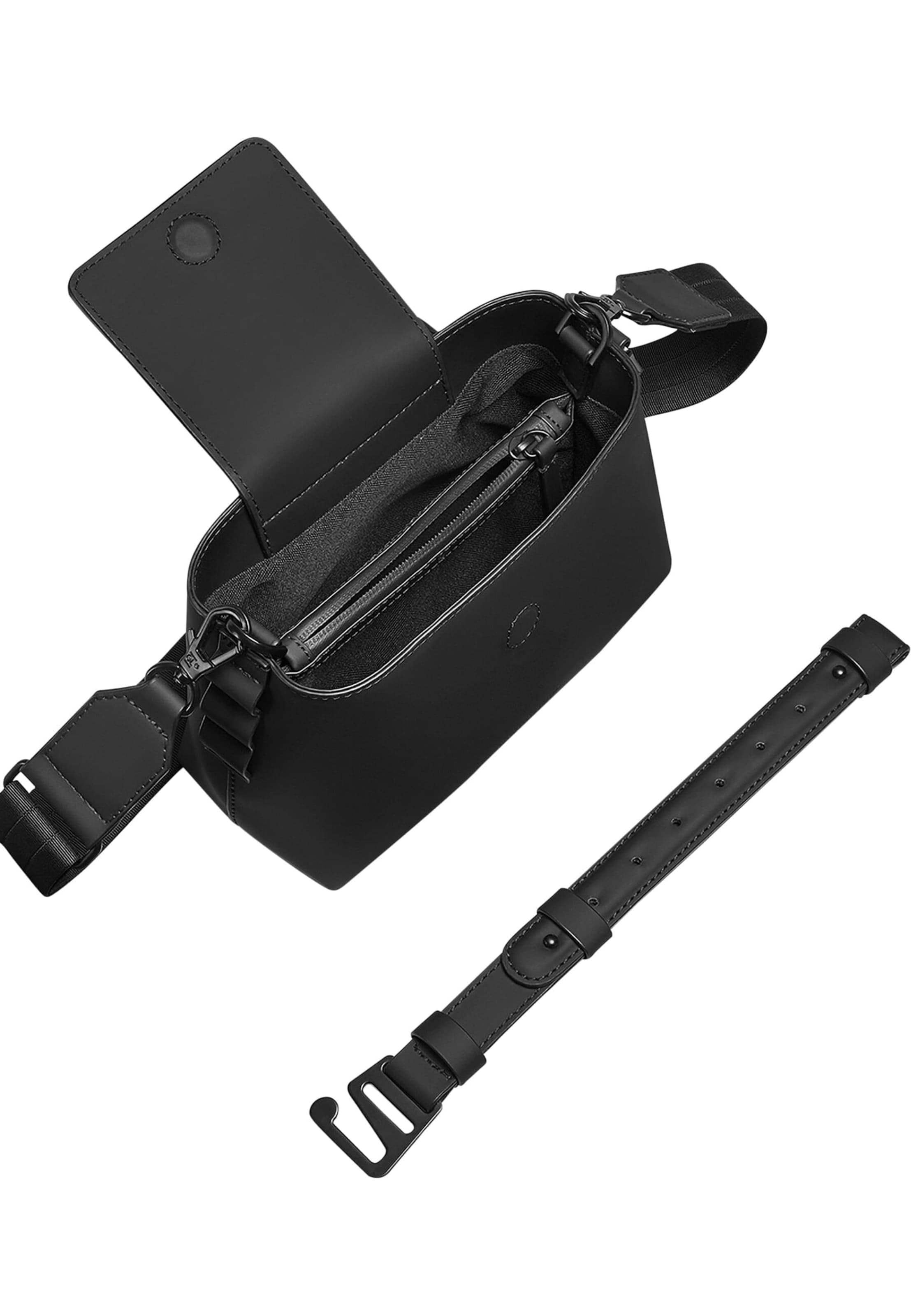 Gaston Luga Τσάντα χειρός 'Spläshini' σε μαύρο