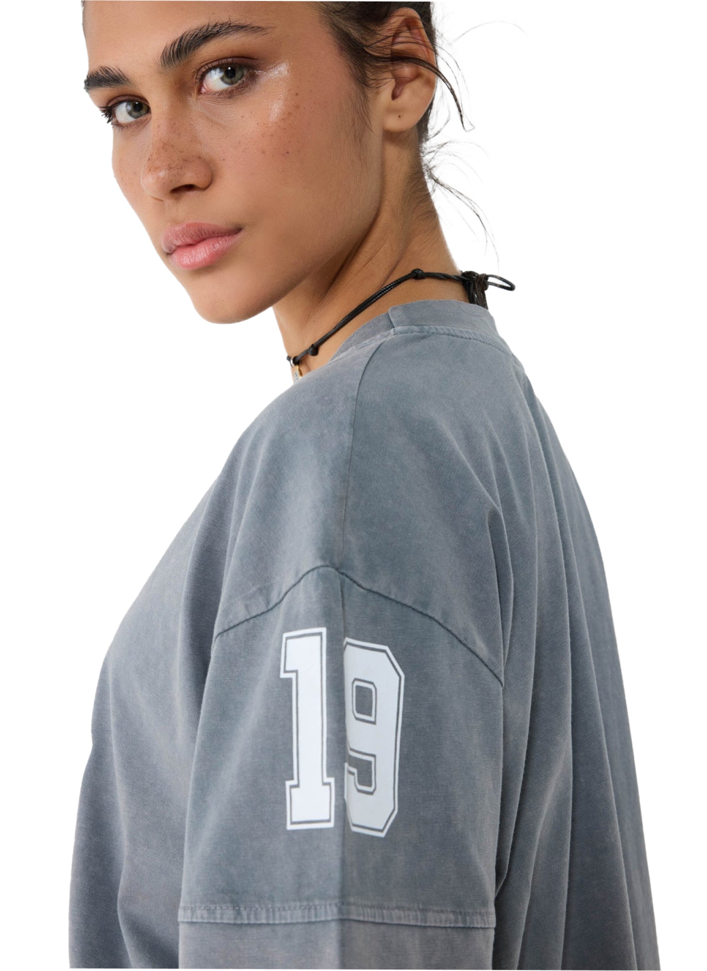 No Matter What Shirt in Grijs