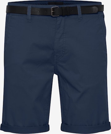 BLEND Chino trousers in Blue: front