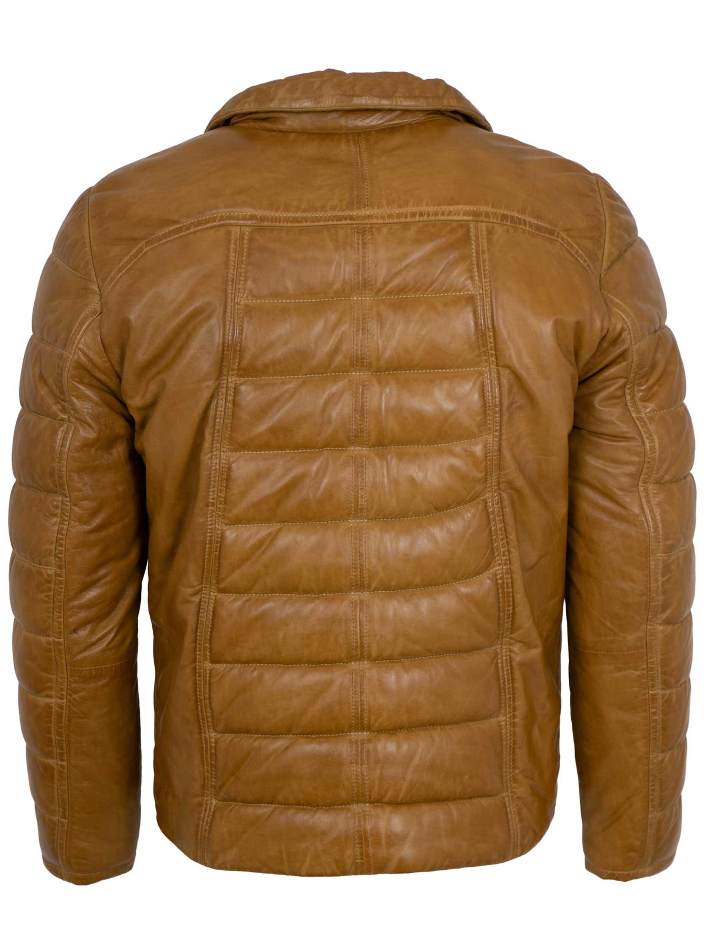 Jilani Between-Season Jacket 'Filbo' in Brown