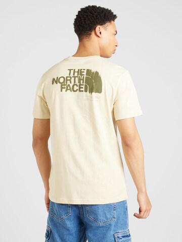 THE NORTH FACE T-shirt i beige