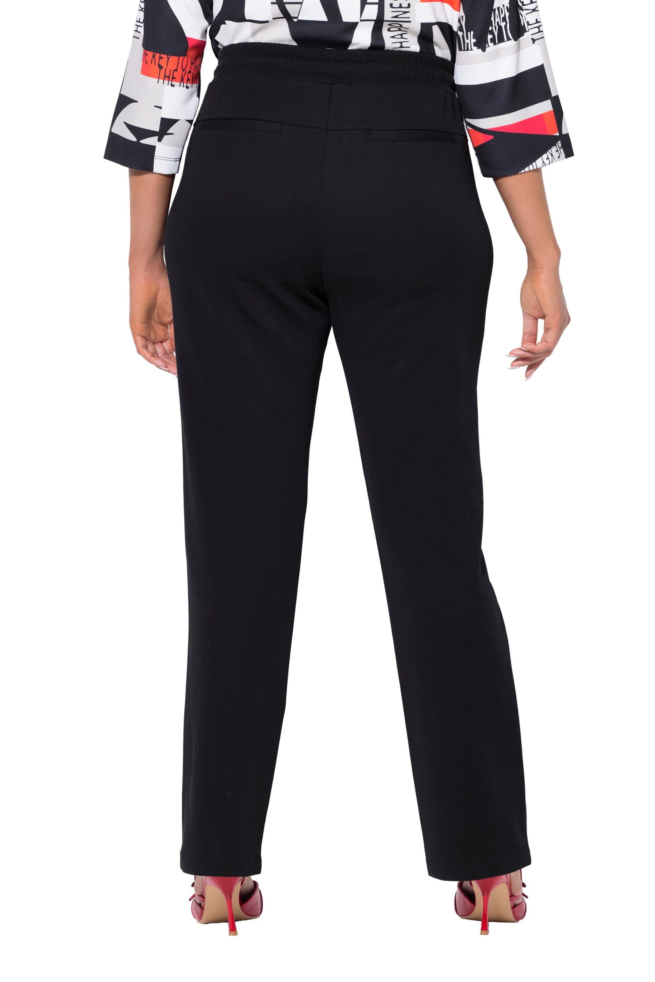 Regular Pantalon Ulla Popken en noir