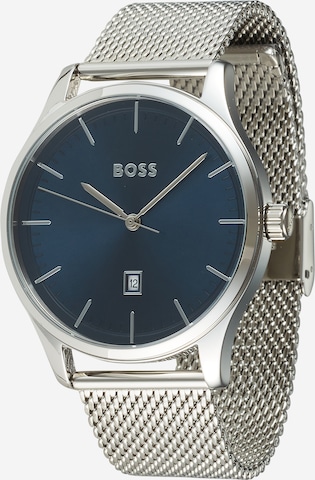 Orologio analogico di BOSS in argento: frontale