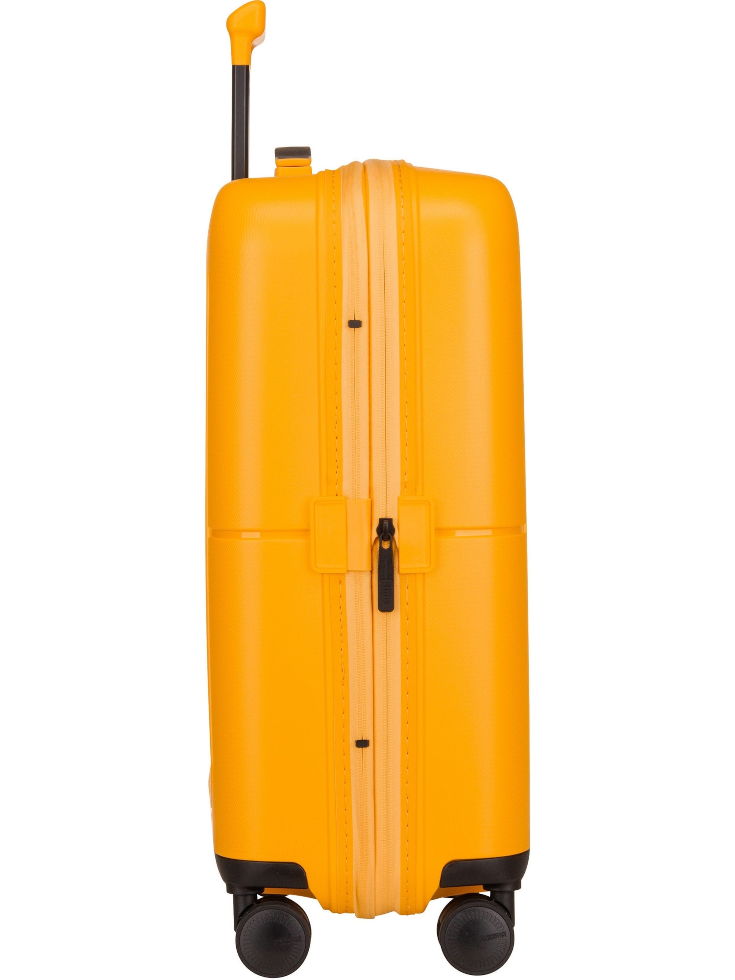 American Tourister Trolley ' Dashpop Spinner 55 EXP ' in Yellow
