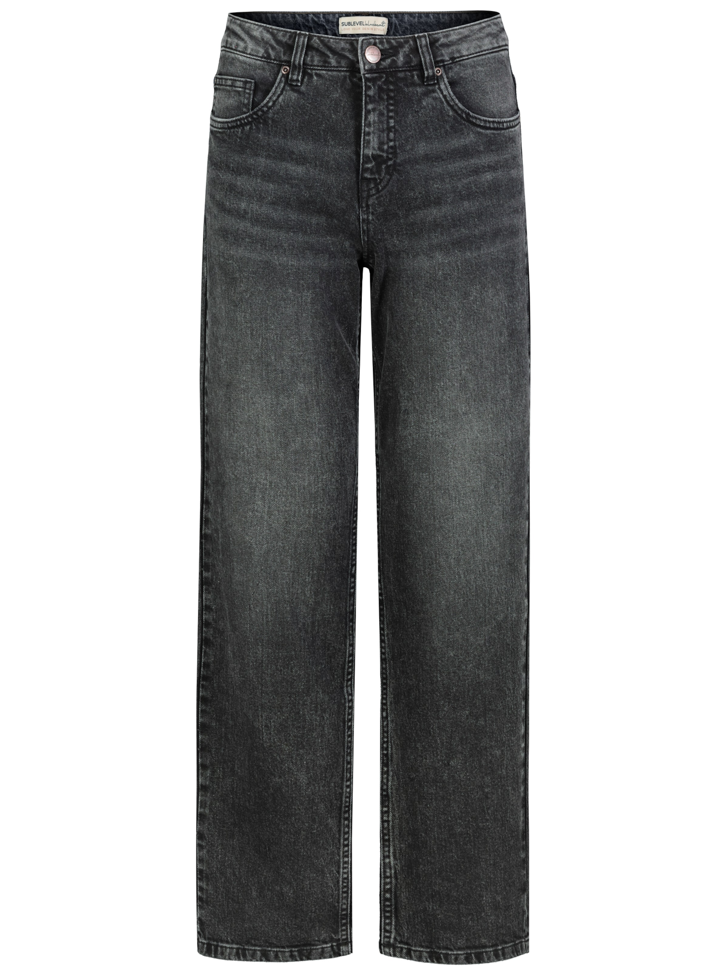 Sublevel Jeans in Black: front