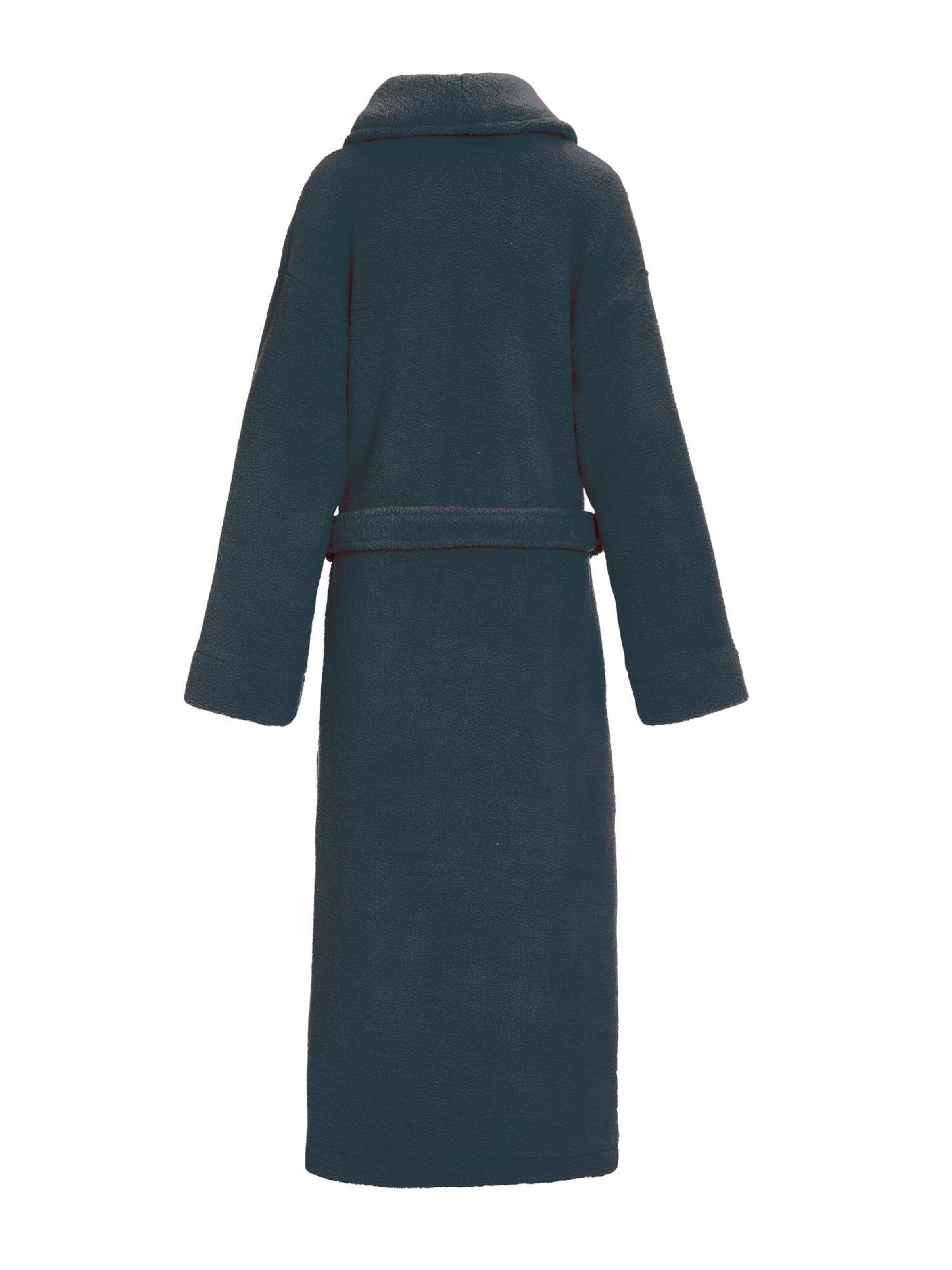 ESSENZA Long Bathrobe 'Nama' in Blue