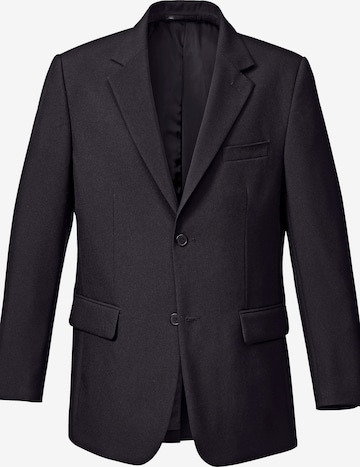 Coupe regular Veste de costume Men Plus en noir : devant