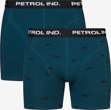 Petrol Industries Boxer shorts 'El Paso' in Blue: front