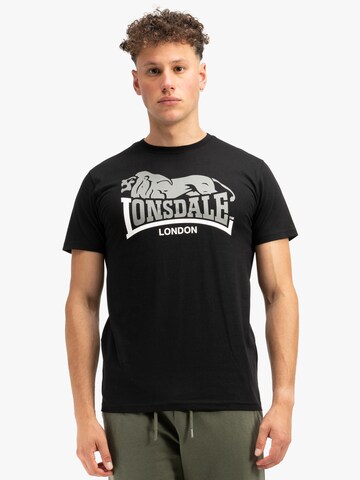 LONSDALE Футболка ' LOSCOE ' в Серый