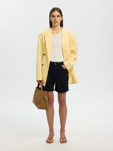 SELECTED regular Jeans i sort