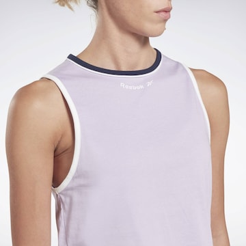 Reebok Sporttop in Lila