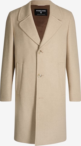 STRELLSON Between-Seasons Coat 'Cabanno' in Beige: front