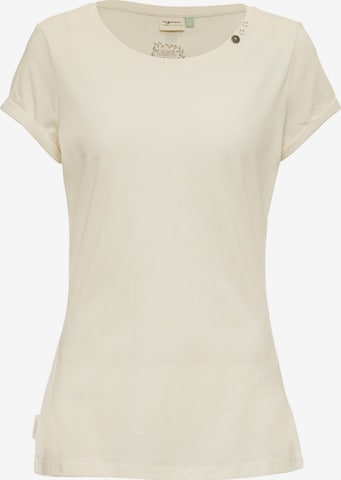 Ragwear T-Shirt 'Florah' in Beige: predná strana