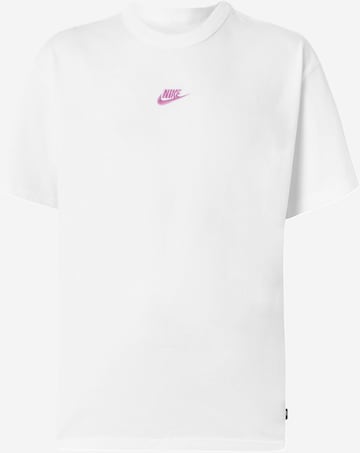 Nike Sportswear Paita 'PREM ESS' värissä valkoinen: etupuoli