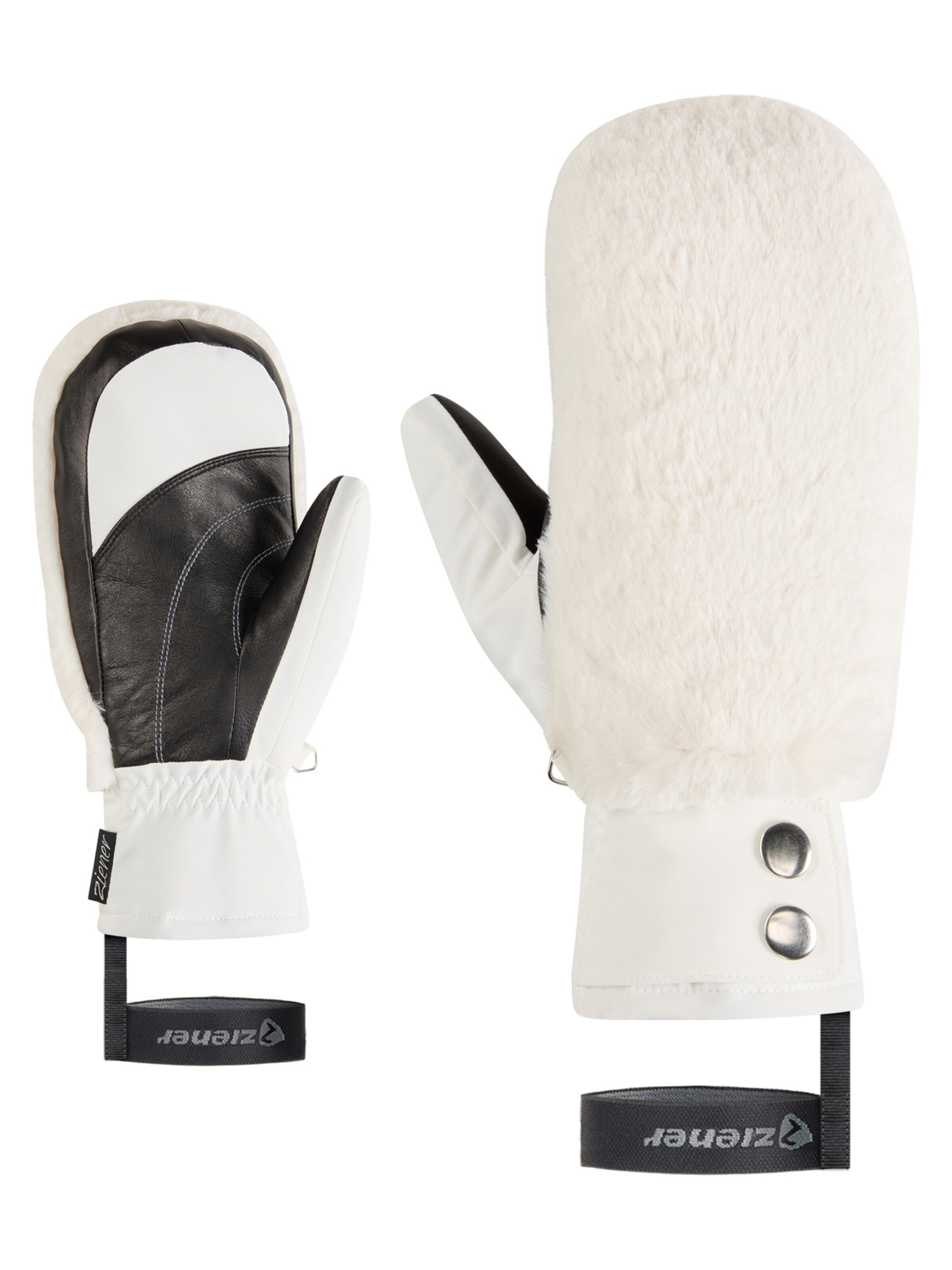 ZIENER Sporthandschuhe 'Katniss' in Weiß: Vorderseite