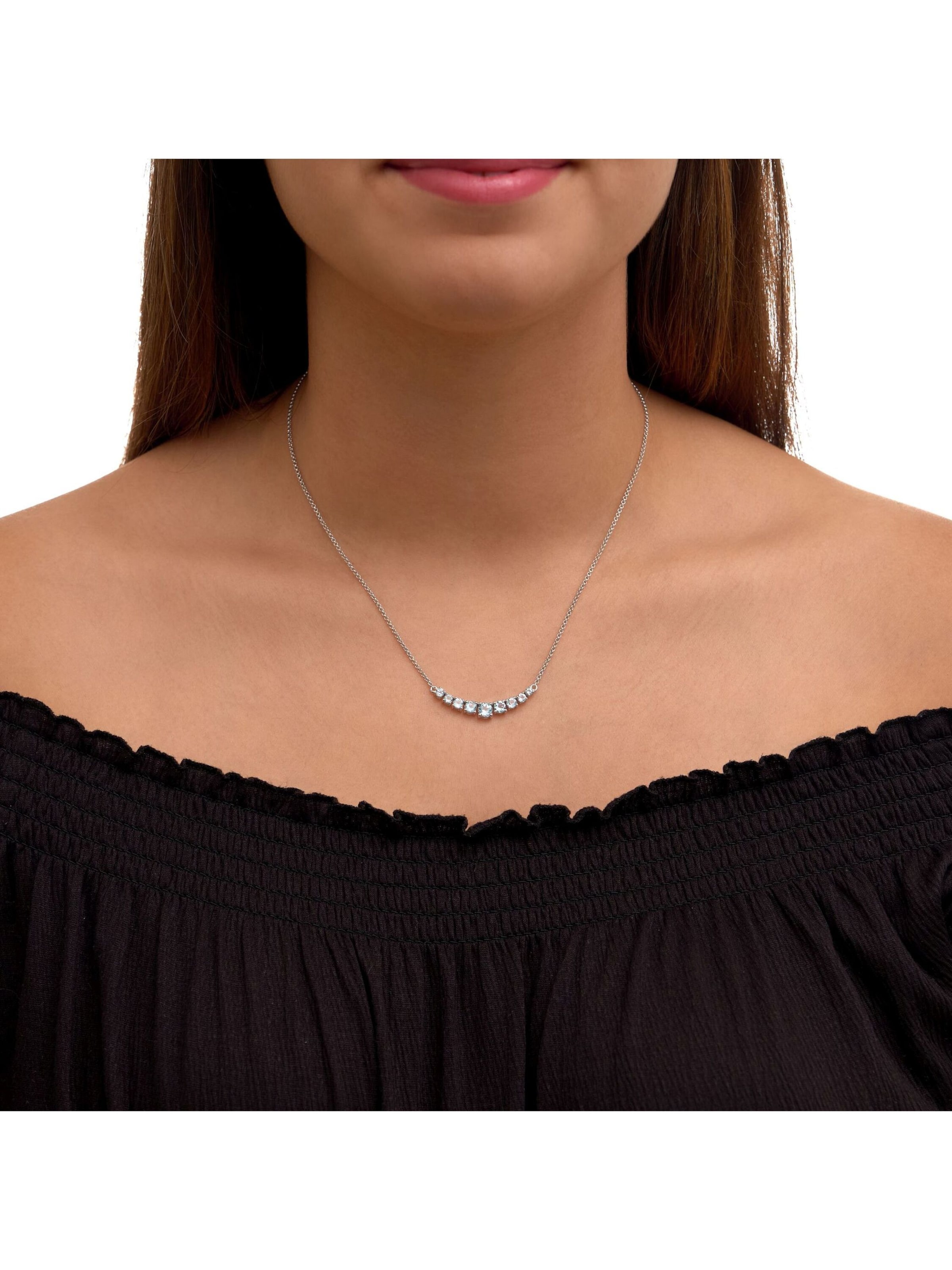 Chaîne Zeeme en argent : devant