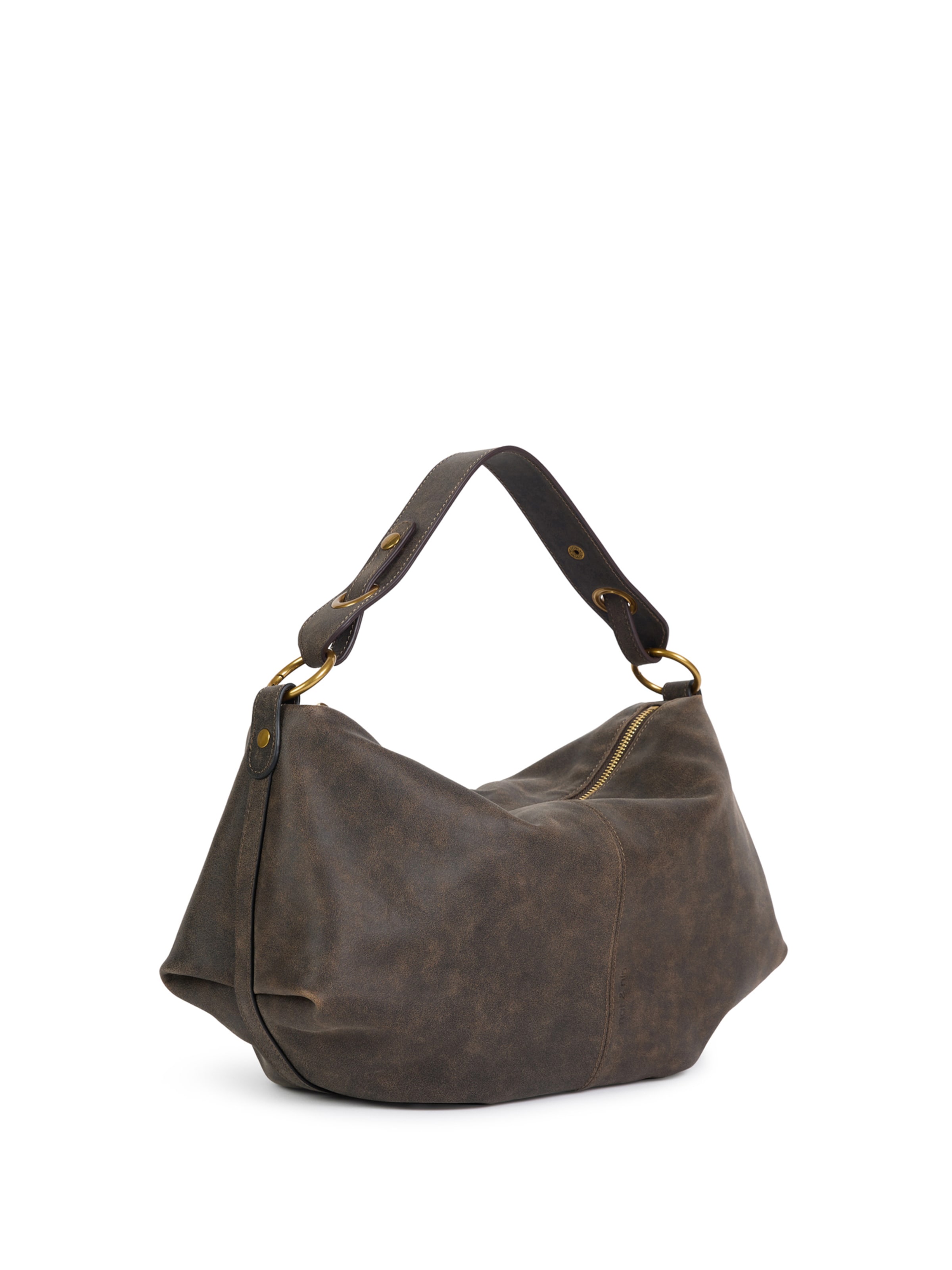 Nat&Nin Schoudertas 'Hera' in Bruin