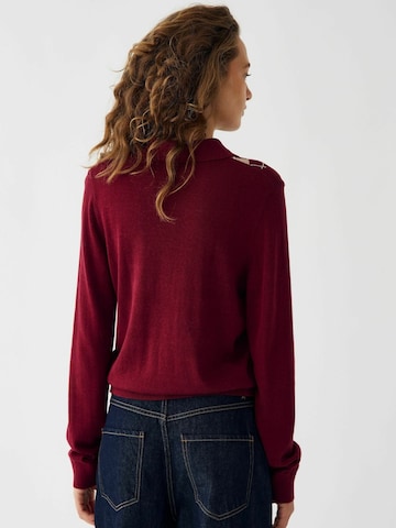 Noella Overdel ' N-Maxine Knit ' i rød