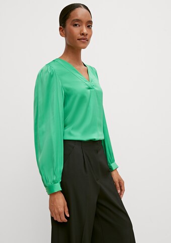 COMMA Blouse in Groen: voorkant