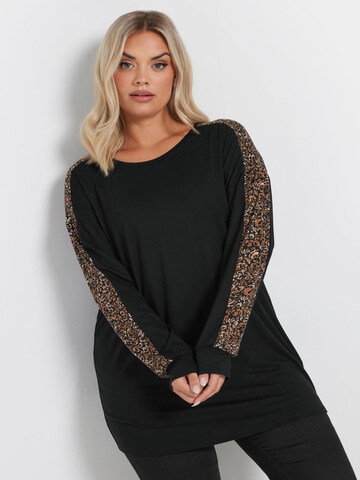 Stil Diva Shirt in Zwart