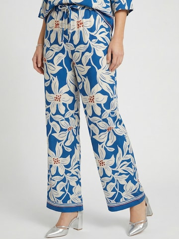 Guido Maria Kretschmer Women Wide Leg Bukser 'Rylie' i blå: forside