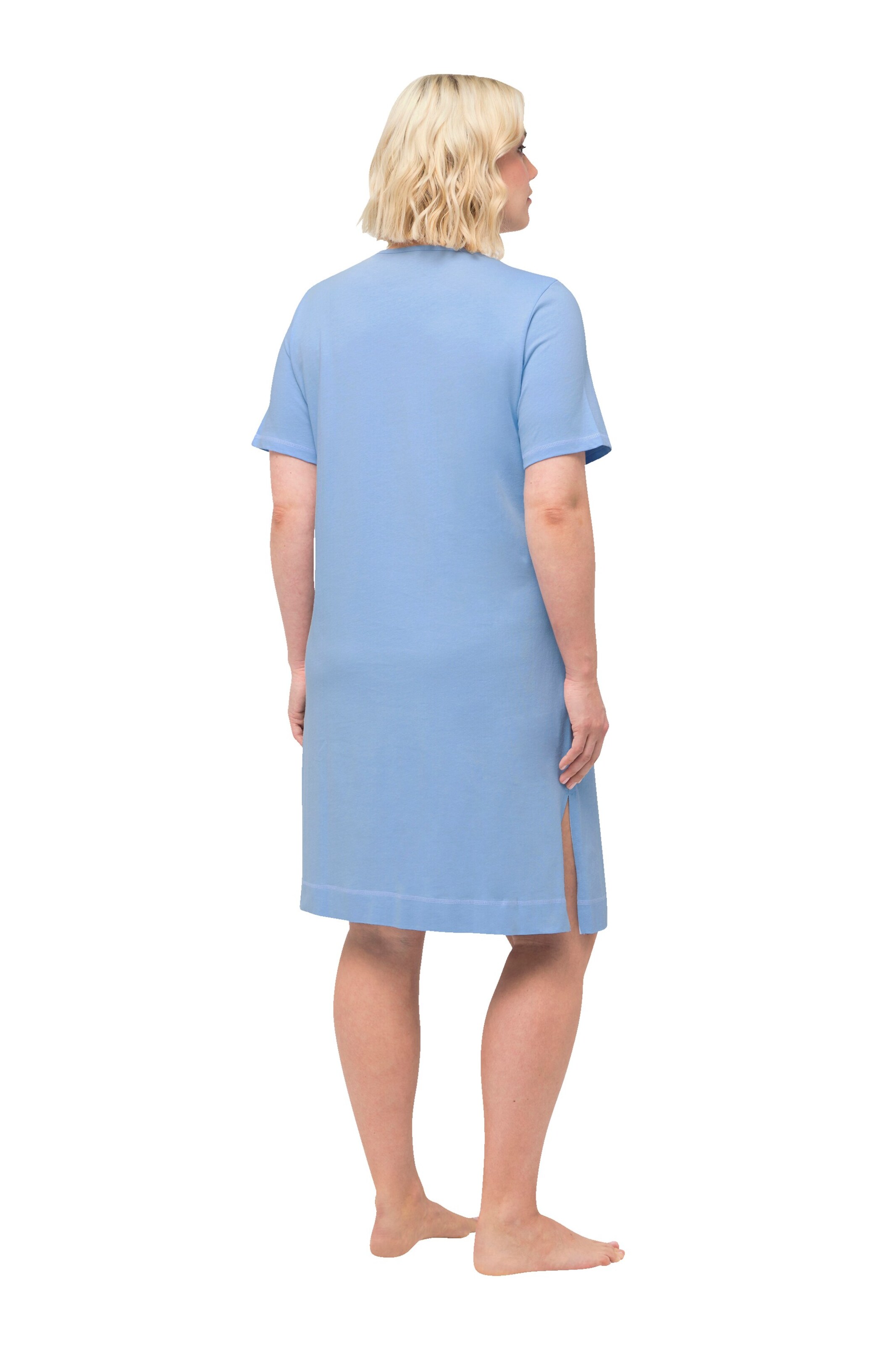 Ulla Popken Nachthemd in Blau