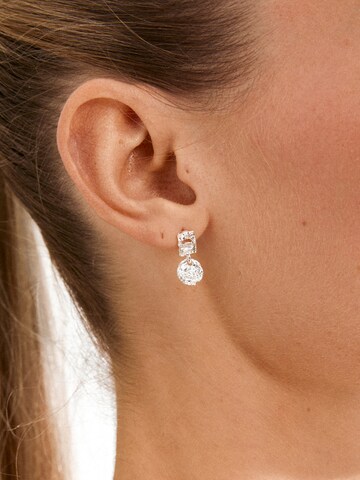 PilgrimNaušnice 'Fire' - srebro boja