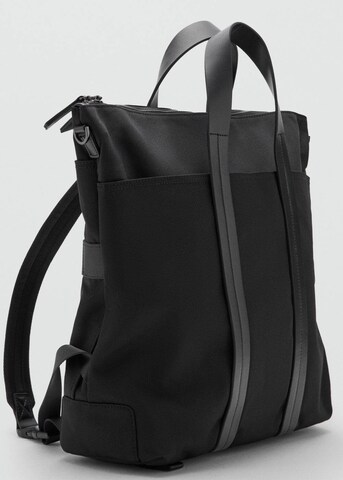 MANGO MAN Backpack in Black