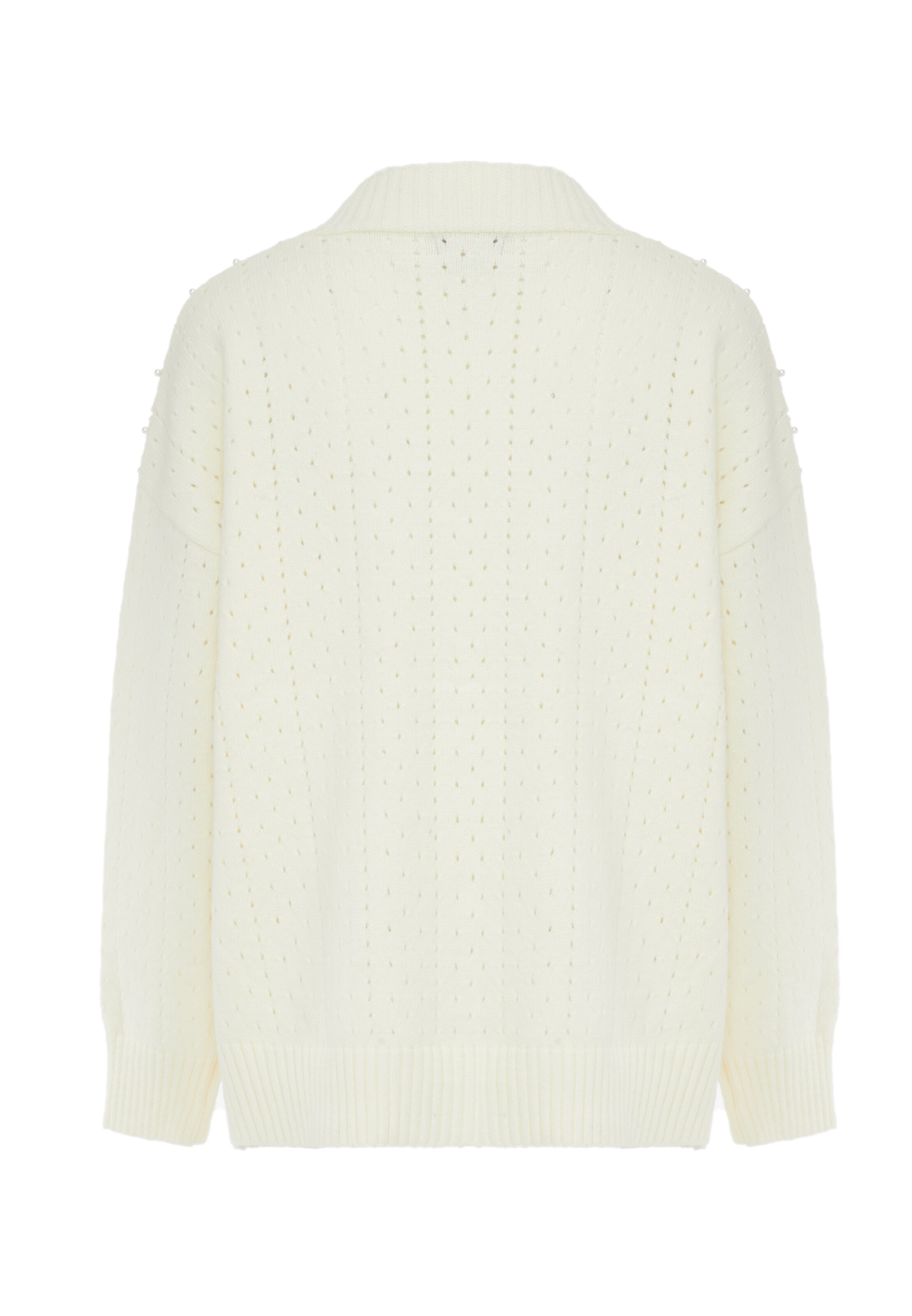 caissa - Casaco de malha em branco