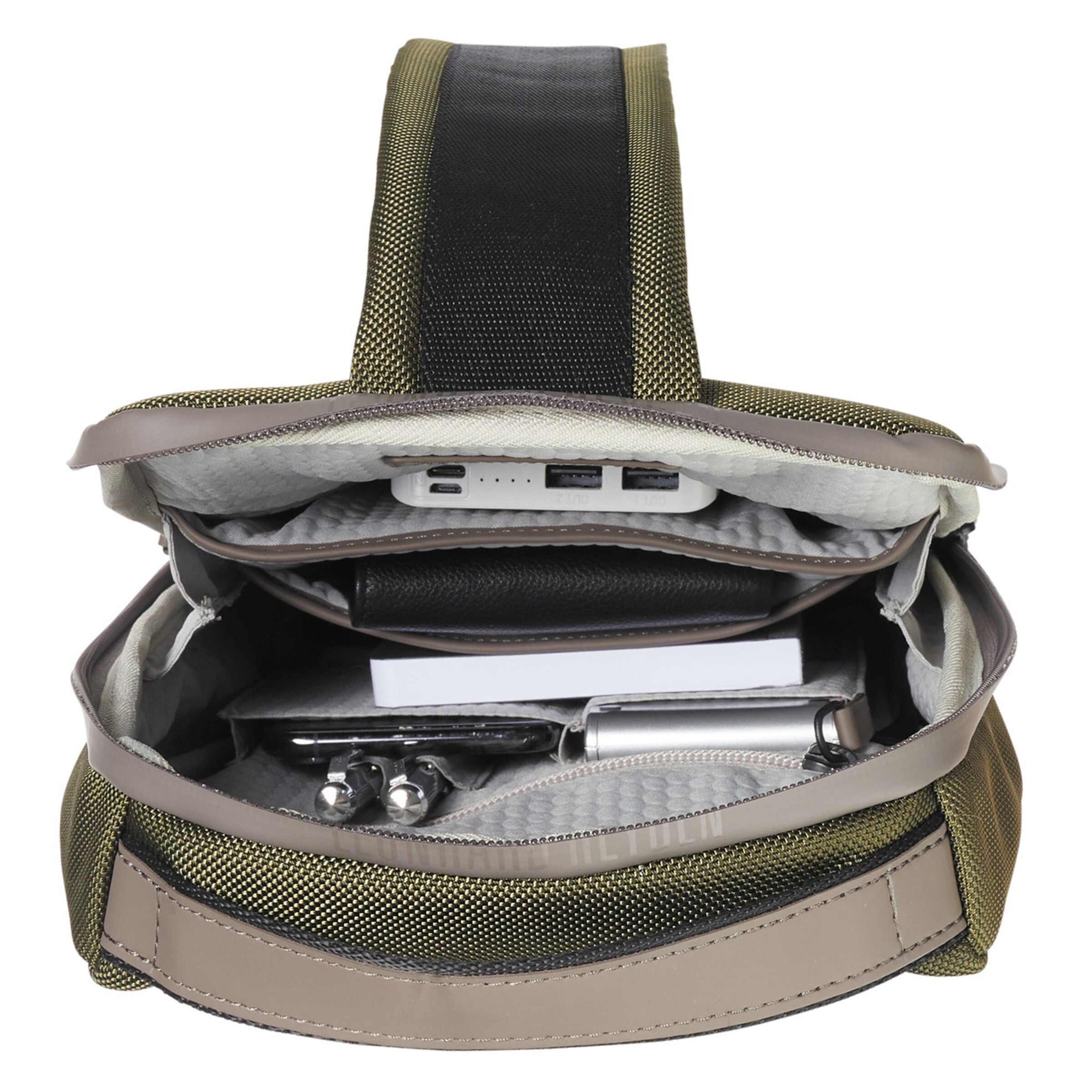 Sac à bandoulière 'Helsinki' LEONHARD HEYDEN en vert