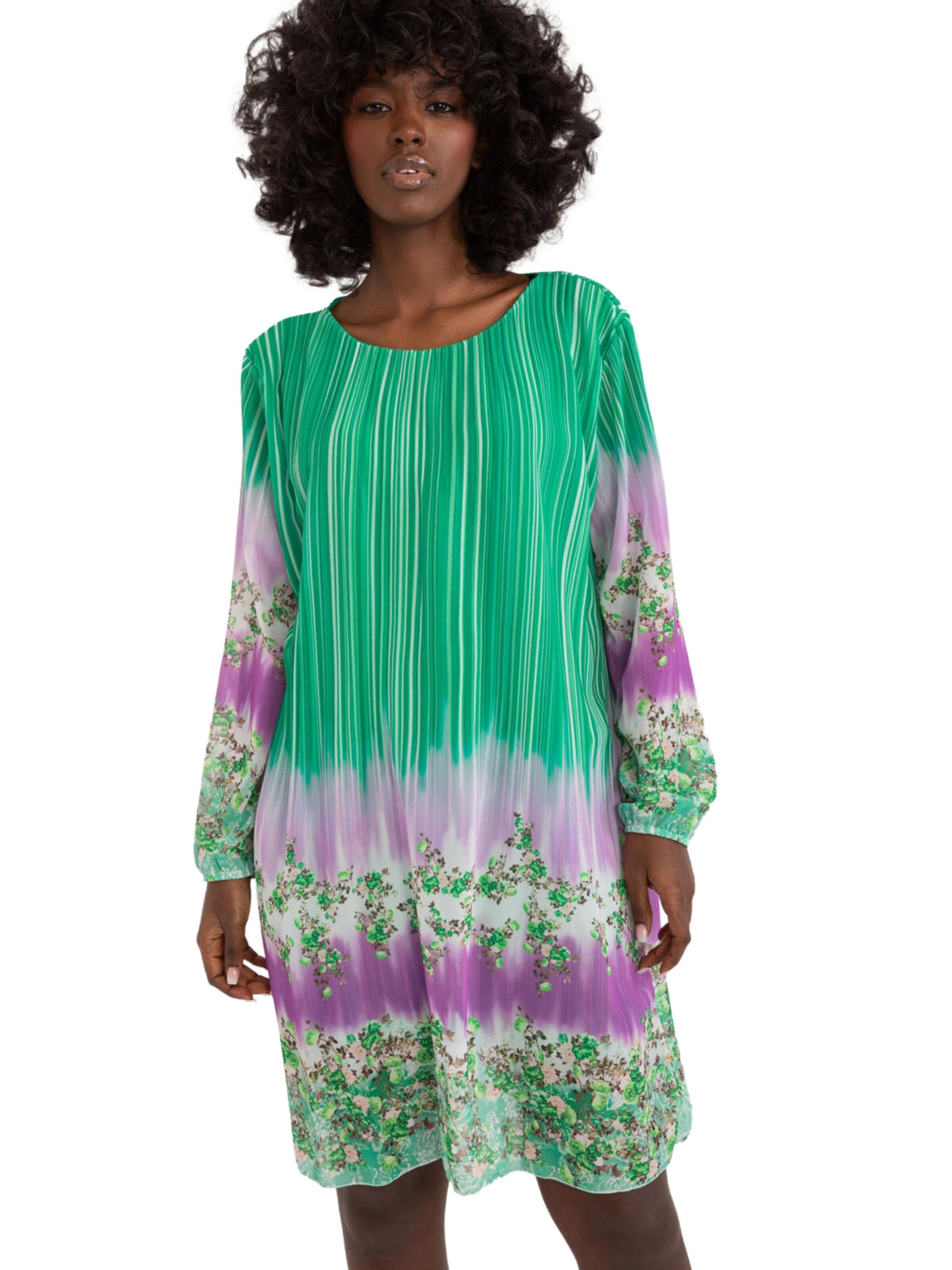 italy moda Dress in Green: front