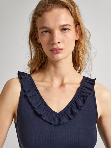 Pepe Jeans Top 'Leire' in Blue