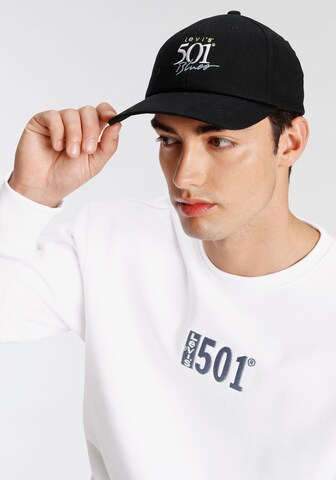 LEVI'S ® Cap '501' in Black: front