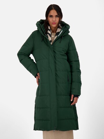 Manteau d’hiver 'KatiaAK' Alife and Kickin en vert : devant