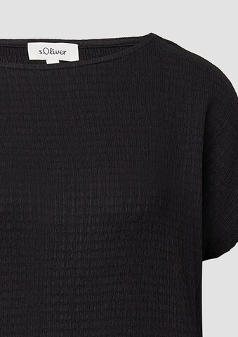 s.Oliver Shirt in Zwart