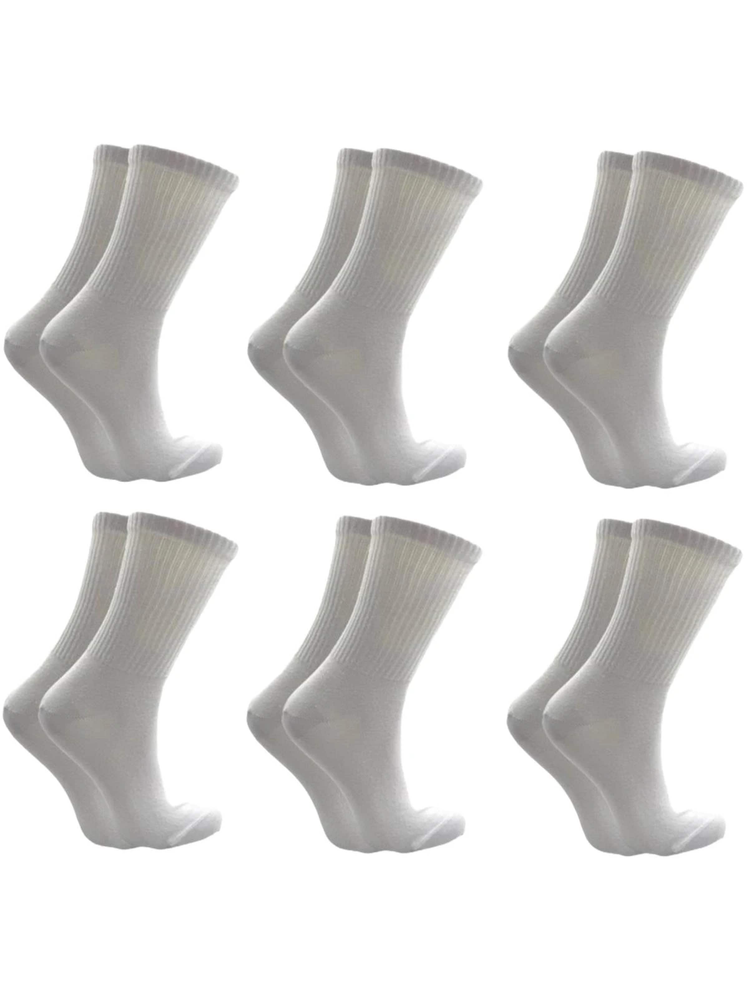 El Sueno Socks 'Sportsocken' in White: front