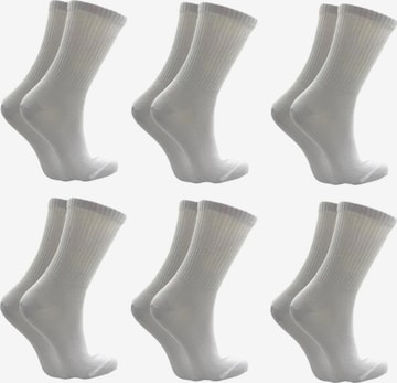 El Sueno Socks 'Sportsocken' in White: front